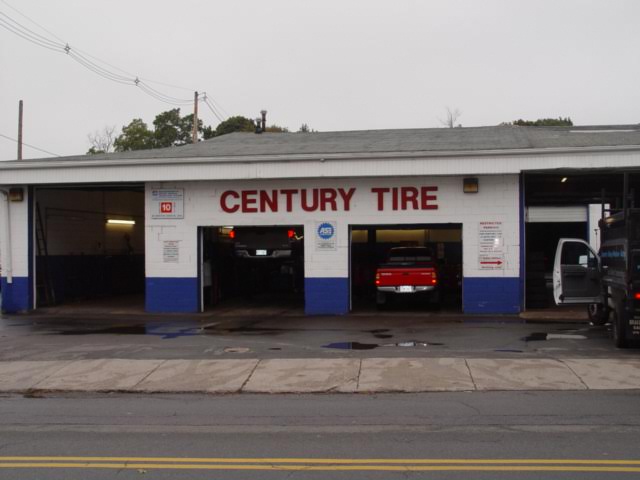 Our Location: Century Tire and Auto. 53 Walnut Street. Peabody, MA 01960