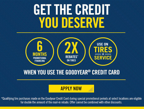 Goodyear Financing Available at Century Tire & Auto Service in Peabody, MA 01960